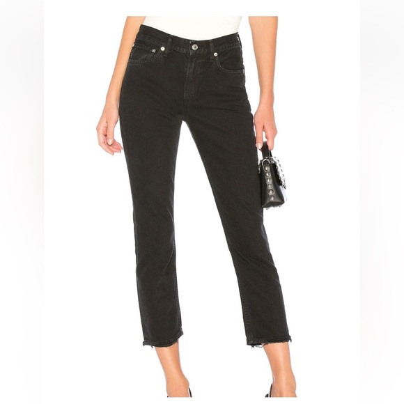 AGOLDE -Low Slung Straight Leg Jeans -25 - Picture 3 of 7